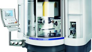 Für die Erodiermaschinen Helitronic Power Diamond und Helitronic Diamond stellt die Walter Maschinenbau GmbH ein neues Erodierverfahren für außerordentlich hohe Oberflächengüten vor. (Archiv: Vogel Business Media)