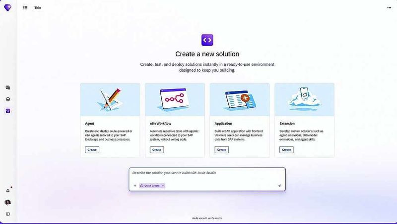 . Mit SAP Joule Work für Developer lassen sich Workflows, Agenten, Erweiterungen und CAP-Applikationen erstellen.  (Bild: SAP)