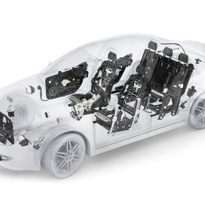 Broses Vision vom Interieur von morgen kombiniert die Produktfelder Schließsysteme, Türsysteme und Sitzverstellungen in idealer Weise.
