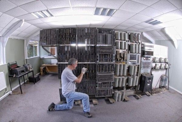 WITCH während der Restaurierungsarbeiten 2010 (Bild: TNMOC)