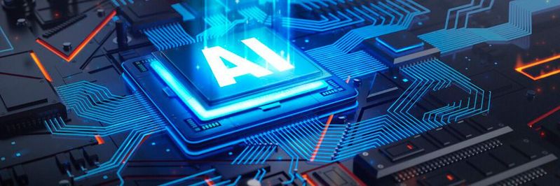 Künstliche Intelligenz (Artificial Intelligence) in Mikrosensoren und -aktoren. Sensor- und Messdaten dort auswerten, wo sie anfallen.(Bild:  Fraunhofer IPMS)