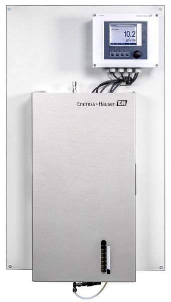 Das schlüsselfertige SWAS Compact hilft Kesselbetreiber, ihre Anlagen mit minimalem Installations- und Wartungsaufwand effektiv und langlebig zu betreiben. (Endress+Hauser)