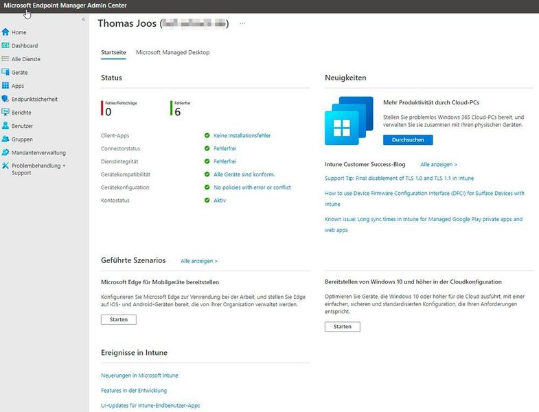 Externe MDM-Systeme lassen sich an Microsoft Endpoint Manager anbinden und dadurch auch für Azure Conditional Access nutzen. (Joos)