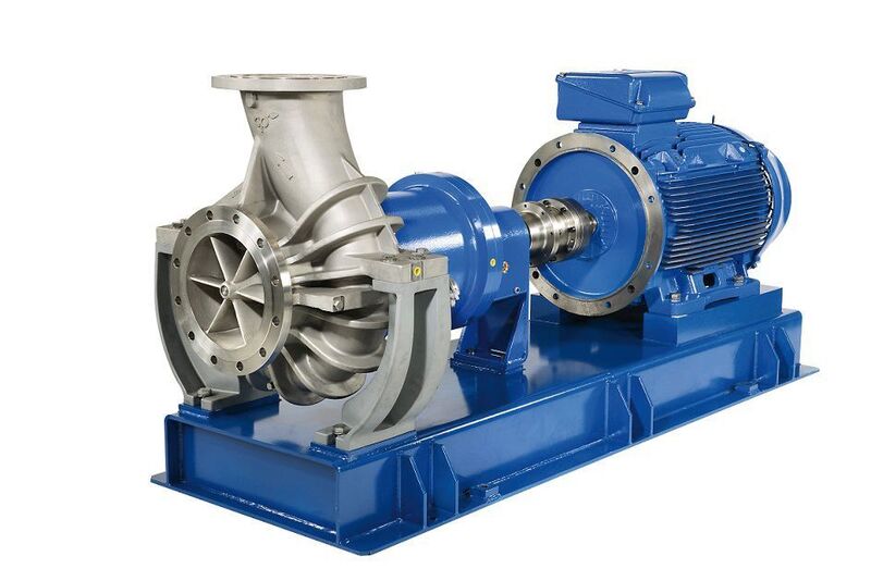 The new MKP 300-250-315 pump offers flow rates of over 1000 m3/h.  (CP Pumpen)