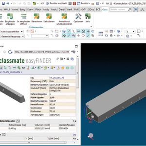 Mit dem webbasierten Softwaremodul classmate easyFinder kalkulieren und simulieren Mitarbeiter unterschiedlicher Unternehmensbereiche auf gleicher Datenbasis.