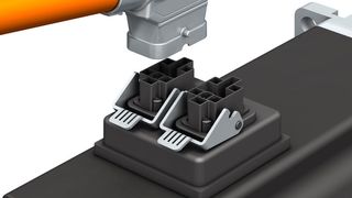 TE Connectivity erweitert seine Lösungen für Servomotoren um Motorman Hybrid-Steckverbinder. (TE Connectivity)