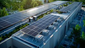 Symbolbild: Solar- und Batteriespeicherprojekte gewinnen für die Energieversorgung großer Rechenzentrumsregionen wie Oregon an Bedeutung. (Bild: Midjourney / Paula Breukel / KI-generiert)