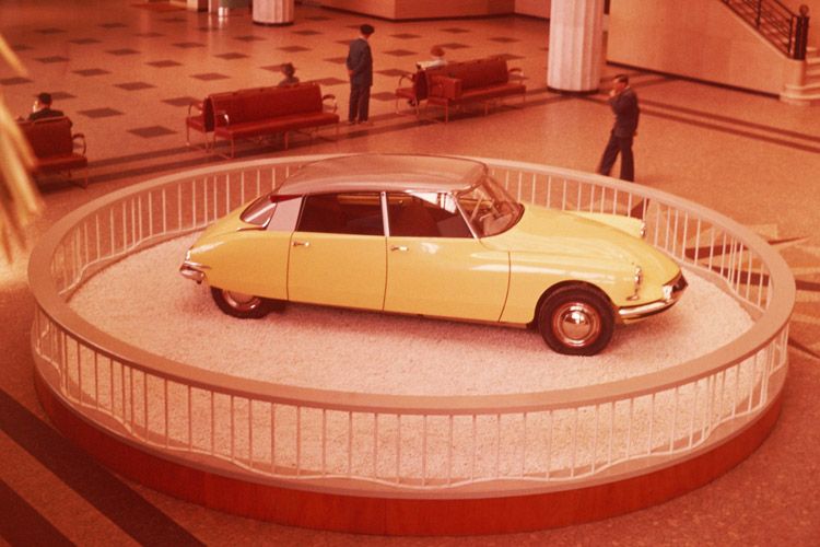 Reif fürs Museum: die „Göttliche“ als Kunstwerk. (Foto: Citroën )