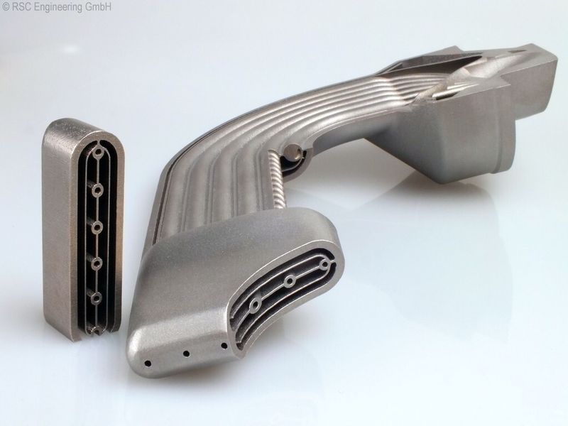 Abgassonde: Verbindung einer Einstufenfertigung mit Kühlfunktion in einem sehr kompakten Bauteil. (Bild:RSC)