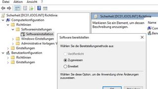 Anwendungen mit GPOs zuweisen (Anwendungen mit  GPOs zuweisen.)