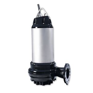 SE/SL-Abwasserpumpen (verfügbar mit Leistungen zwischen 9 und 30 kW) bieten dank der IE3-Motorenkomponenten und der speziellen Hydraulikausführung einen guten Gesamtwirkungsgrad. Dank des S-tube-Einkanal-Laufrads muss kein Kompromiss zwischen großem freien Kugeldurchgang und hohem Wirkungsgrad mehr eingegangen werden. Das Ergebnis: geringe Verzopfungsneigung und geringe Wartungskosten bei gleichzeitig niedrigen Stromkosten, so Grundfos.(Bild:  Grundfos)