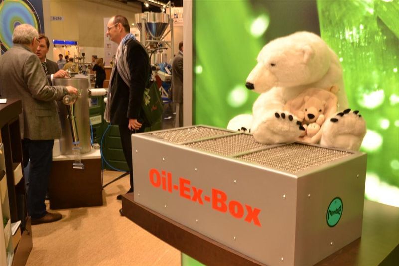 Rembe present the venting flap Oil-Ex-Box for explosion protection. (Picture: M. Henig/PROCESS)  (Picture: M. Henig/PROCESS)