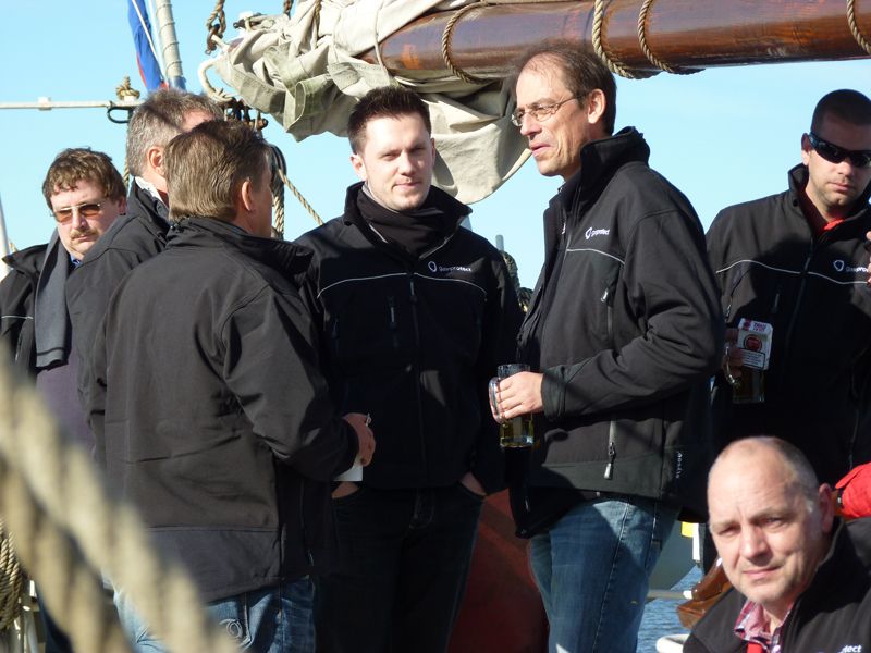 v.l. Olav Böhm (EDV Consulting Böhm), Peter Schembs (Pesche Computersysteme), Sascha Nied (Pesche Computersysteme), Uwe Strauch (Fleutec) und Friedhelm Schulte (IT-Schulte) (Archiv: Vogel Business Media)