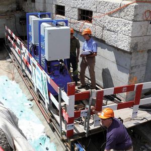 Gribi-Hydraulik für die europaweit grösste Verschiebeaktion.