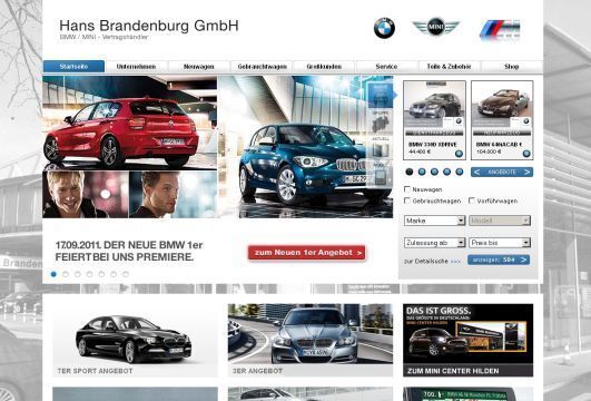 Mit dem Internetauftritt unter www.hans-brandenburg.de möchte das Autohaus seinen Kunden einen Mehrwert bieten und hat daher viele nützliche Informationen auf der Homepage hinterlegt. (Archiv: Vogel Business Media)