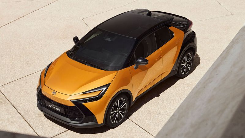 Toyota hat den C-HR expressiv gestaltet. (Bild: Toyota)