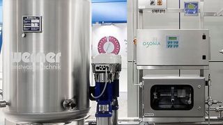 Lager-und Verteilsystem mit Ozonisierung (Bild: Werner GmbH 2016)
