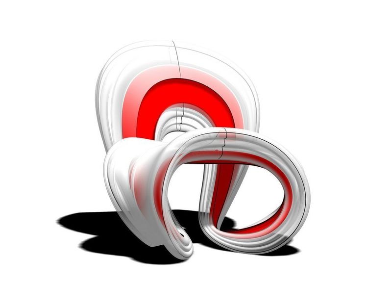 Bild 1: Rapid Manufacturing: Im ersten Moment scheint die Struktur des Osteon Stuhl von Assa Ashuash unmöglich zu fertigen. Realität wurde die Sitzgelegenheit durch Kunststoff Laser-Sintern. Die interne Gitterstruktur wird im Bogen von der Rückenlehne des Stuhls sichtbar. (Archiv: Vogel Business Media)