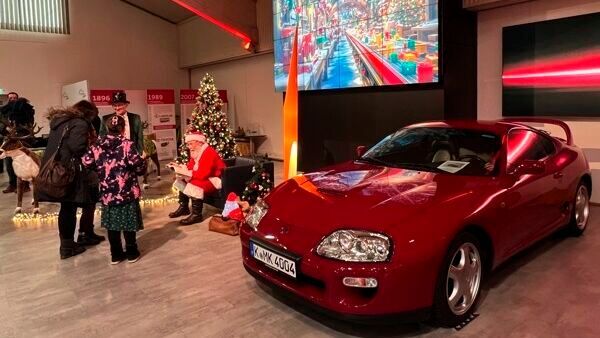 Am 6. Dezember begrüßt die Toyota-Collection speziell auch sehr junge Gäste.(Bild:  Toyota)