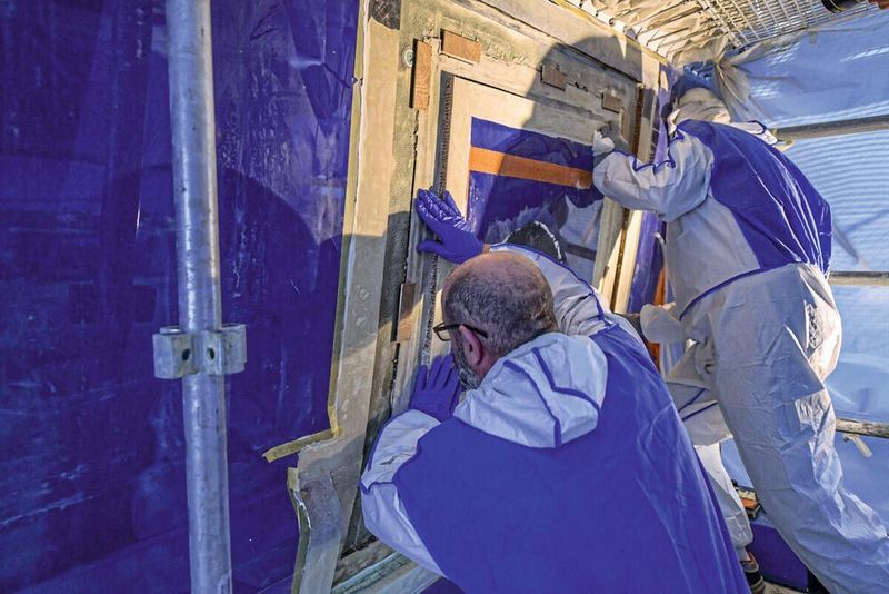 Montage der Brennstoffzelle (Energy Observer Productions, George Conty)