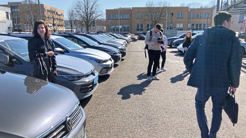 Einen Besuch machte die Jury auch... (Bild: VCG – Rehberg)