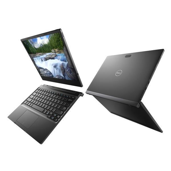 Mit abnehmbarer Tastatur punktet das Latitude 7285. (Dell)