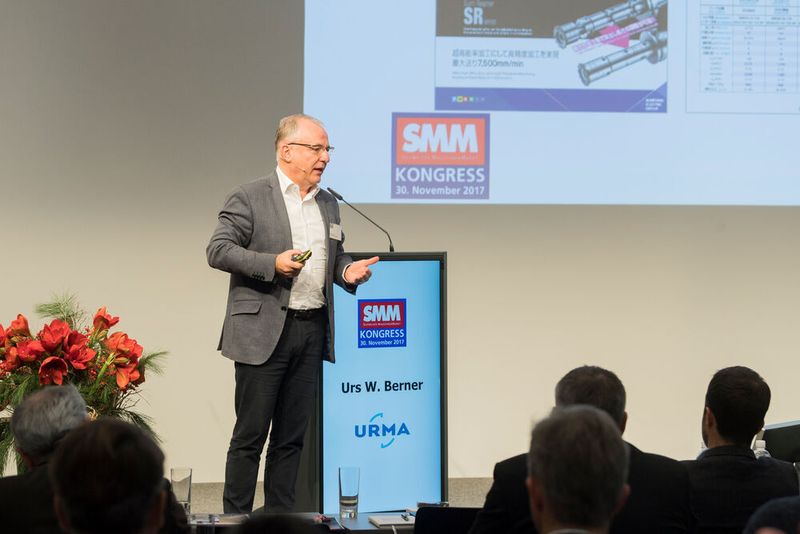 Urs W. Berner, CEO Urma AG, stellte die Frage inwieweit die Digitalisierung Treiber für den Unternehmenserfolg ist. (Thomas Entzeroth)