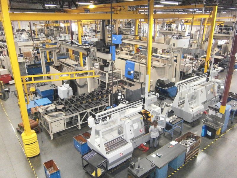 Impressionen aus dem Unternehmen Haas Automation in Oxnard, Californien, USA. (Bild: Königsreuther)