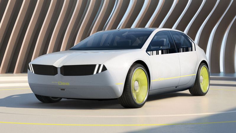 BMW gibt einen Ausblick auf die „Neue Klasse“.(Bild:  BMW)