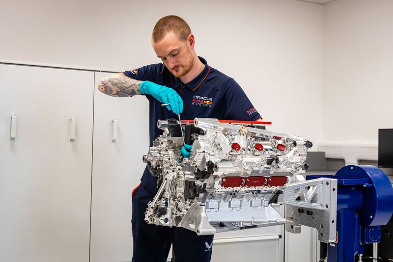 Red Bull Ford Powertrains nutzt das Software-Portfolio Siemens Xcelerator, um einen neuen Hybridantrieb für die Rennsaison 2026 zu entwickeln. (Bild: Red Bull Ford Powertrains)