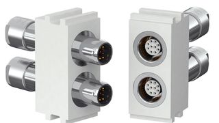 Odu erweitert das Portfolio und bietet für den Odu-Mac nun HDMI-2.0- und USB-3.0-Module an. Das Bild zeigt die zehnpolige USB-Variante. (Bild: Odu)