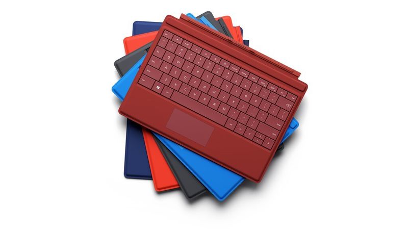 Das Type-Cover ist auch beim Surface 3 ein optionales Zubehör: Es kostet 149 Euro. (Bild: Microsoft)