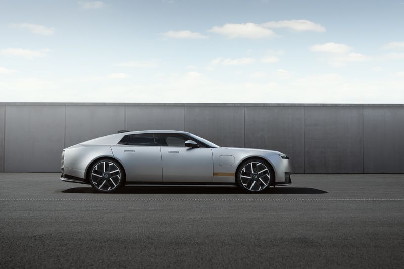 The Jaguar Type 01 is 5.2 meters long and 1.4 meters high. (Source: JLR)