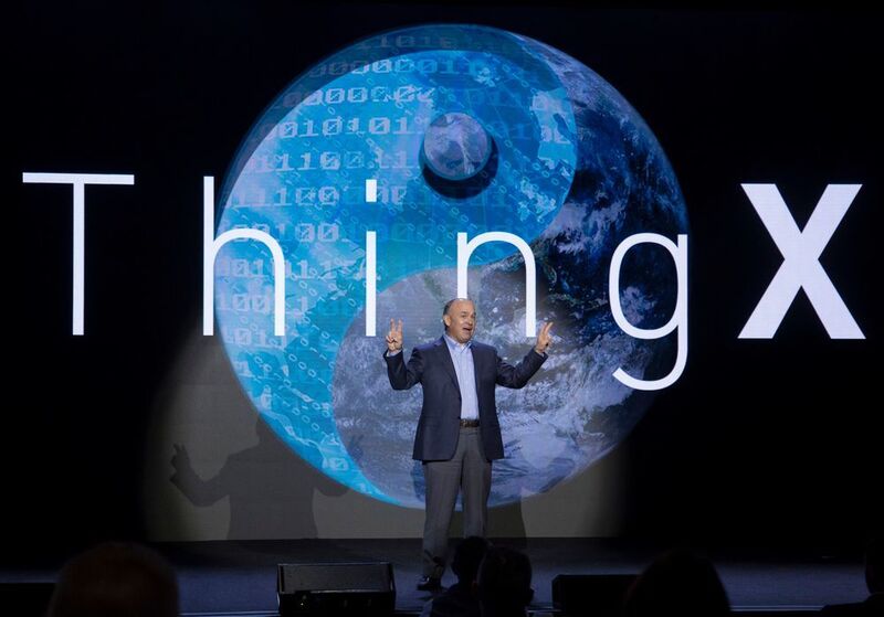 Jim Heppelmann kündigte auf dem „Thingevent“ neue Technologien und Produkte an, die Augmented Reality für Unternehmen nutzbar machen sollen. (Bild: Keiko Hiromi)