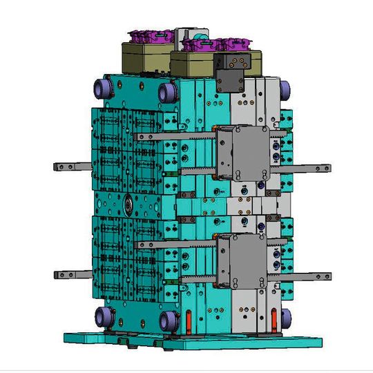 The back-to-back solution with single pneumatic valves was used in the 16+16-drop application. The back-to-back solution with single pneumatic valves was used in the 16+16-drop application.