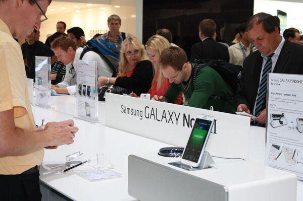 Die Samsung-Halle war für jeden IFA-Besucher offenbar ein Muss. (Archiv: Vogel Business Media)