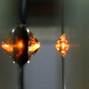 Inside the dynamic diamond anvil cell used by the Kriss research team to generate the supercompressed state (A pair of diamond anvils can be seen)(Source:  Korea Research Institute of Standards and Science (Kriss))