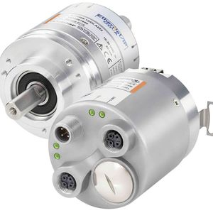 Die absoluten Drehgeber Sendix F5868/F5888 Ethernet/IP schaffen eine 5x schnellere Positionswertübertragung als marktübliche Geber.