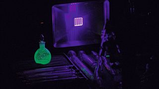 Beim Experimentieren mit Kathodenstrahlen entdeckt Wilhelm Conrad Röntgen eine neue Strahlenart. (Bild: Stefanie Michel)