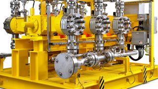 Die Prozess-Membranpumpen werden für die Einspritzung von Monoethylenglykol (MEG) und Schwefel-Lösungsmittel verwendet. (Bild: Lewa)
