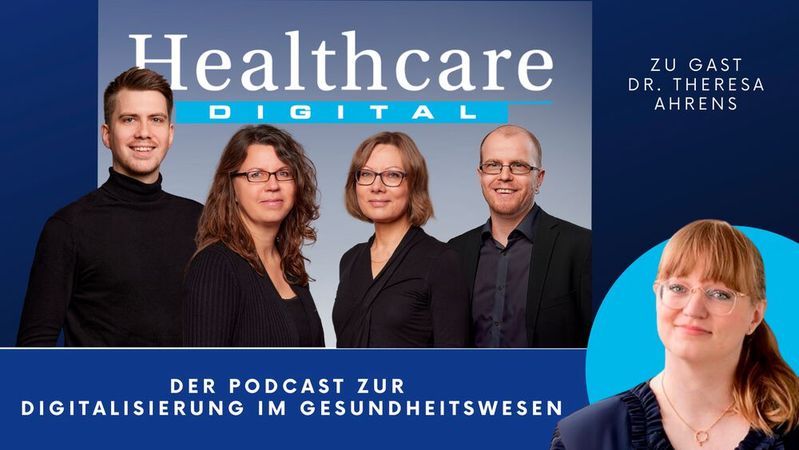 In Folge 22 zu Gast: Dr. Theresa Ahrens, Diplom-Molekularmedizinerin und Abteilungsleiterin im Bereich Digital Health Engineering beim Fraunhofer IESE.(© VIT)