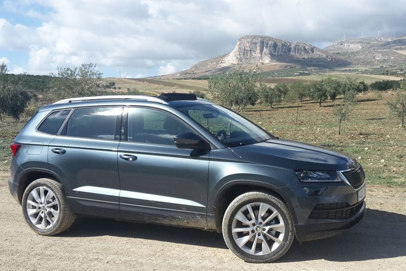 Der Zuschnitt des Karoq unterstreicht seinen soliden optischen Eindruck. (Ampnet)