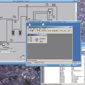 Accontrol erlaubt die Programmierung und Datenzugriff über TCP/IP und kann auch mit anderen virtuellen Maschinen direkt kommunizieren.