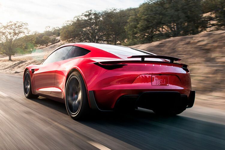 Bis zu 400 km/h soll der Roadster schnell werden. (Tesla)