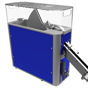 Das Schwert des Segment Air Feeders sortiert die Schrauben leise und vermeidet Abrieb an Gewinde und Beschichtungen.(Bild:  Arnold Umformtechnik)