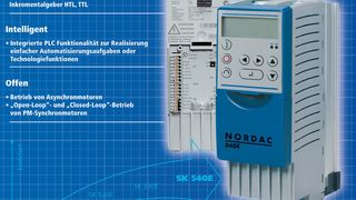 SK540E: das neue Spitzenmodell unter den Schaltschrankumrichtern von Nord. (Bild: Nord)