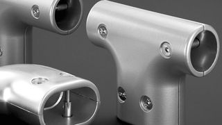 Es muss nicht immer rund sein: Die Realisierung von Aluminium-Rohrverbindern mit ovalen Querschnitten – etwa zum Einbau in Bussen und Bahnen – ist für Brinck kein Problem. (Brinck)