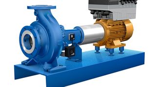 Mit dem neuen System zur Pumpenüberwachung „KSB Guard“ lassen sich in wenigen Minuten Bestandspumpen mit dem Internet of Things verbinden. (KSB)