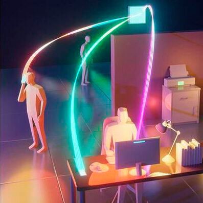 A study that could help revolutionize wireless communication introduces a novel method to curve terahertz signals around an obstacle.(Source:  Mittleman Group)