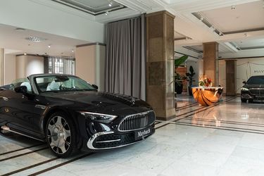 Maybach Atelier Warschau: Einzig in Europa (Bild: Mercedes-Benz Group)